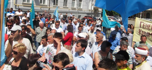 Кримські татари будуть продовжувати акції до тих пір, поки В. Андрєєв не залишить межі України