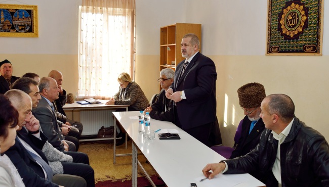 On November 2, 2013, Broad Meeting of Saki Regional Mejlis Takes Place in Saki