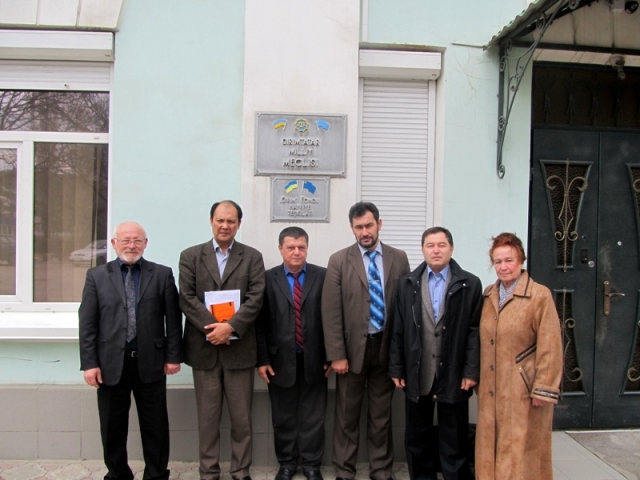 President of Uigur Pen-Center, Khayser Abdurasul Ozgur Has Visited Mejlis