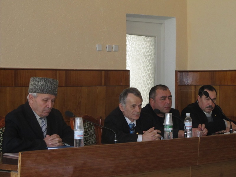 Working Visit of Leader of Mejlis, Mustafa Jemilev to Chernomorsky Region