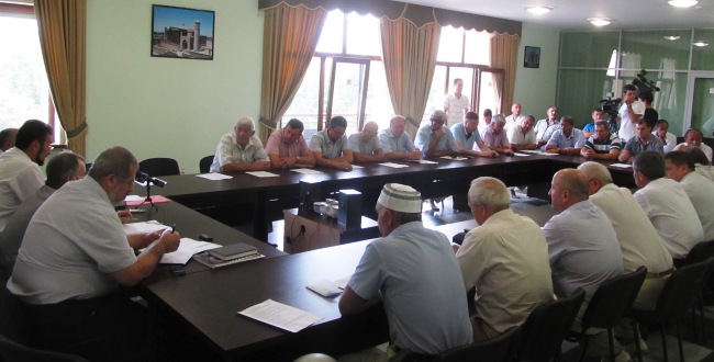 Friday, June 16, 2013 Regular Meeting of Mejlis of Crimean Tatar People