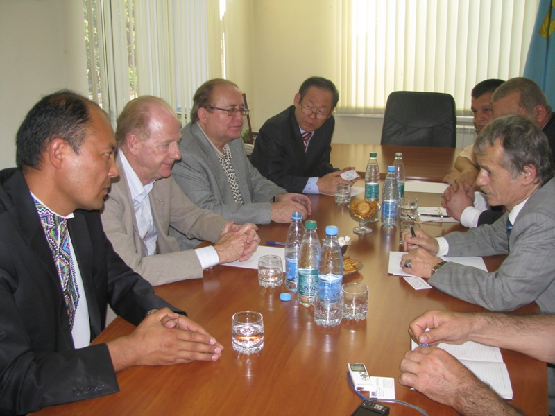 President of International PEN-Club Mr John Ralston Saul Visits Crimean Tatar Mejlis