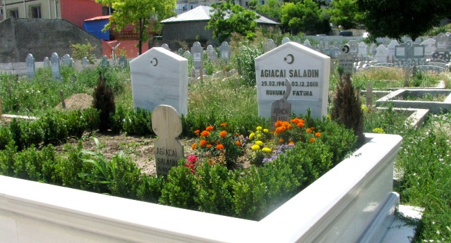 Delegation of Mejlis Visits City Hall of Constantia and Cemetery Where Saladin Adzhiakay was Buried