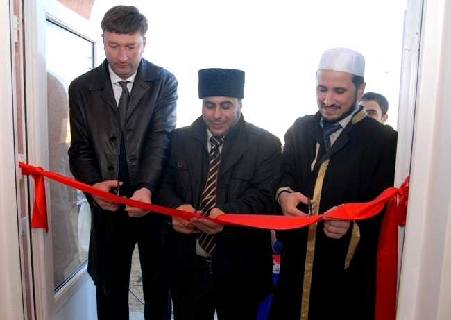 Aqmeçit rayonı Qunan köyünde cami açıldı