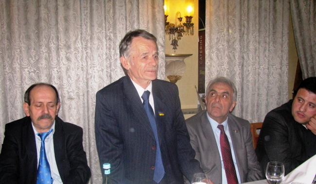 Dinner in Cologne in Honor of Mejlis Leader Mustafa Jemilev