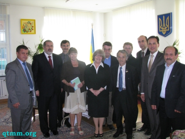 Візит делегації Меджлісу кримськотатарського народу до Посольства України в Німеччині