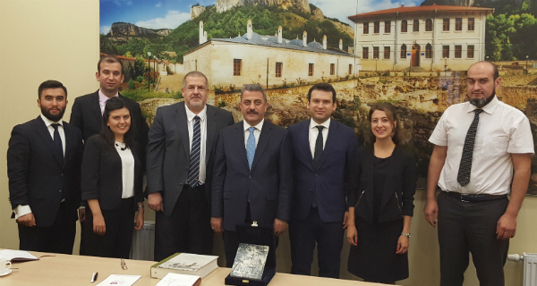 Meeting of the Chairman of the Mejlis of the Crimean Tatar people with Mr. Sayit Yusuf, the Deputy Director on issues of Foreign Turks and related Communities of the Turkish Republic Government Secretariat