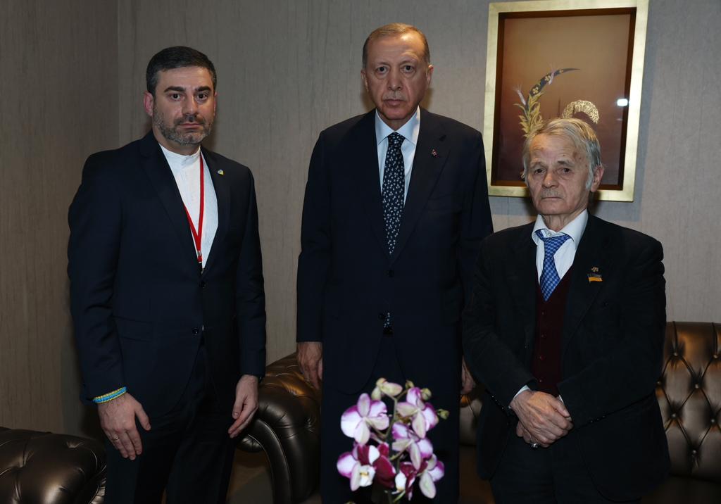 Мустафа Джемілєв зустрівся із Президентом Туреччини