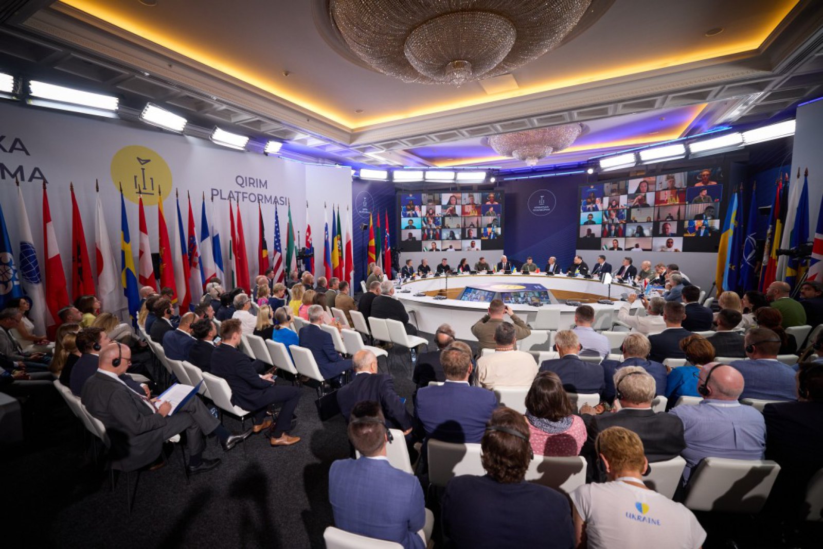 A joint declaration was announced at the Crimean Platform parliamentary summit