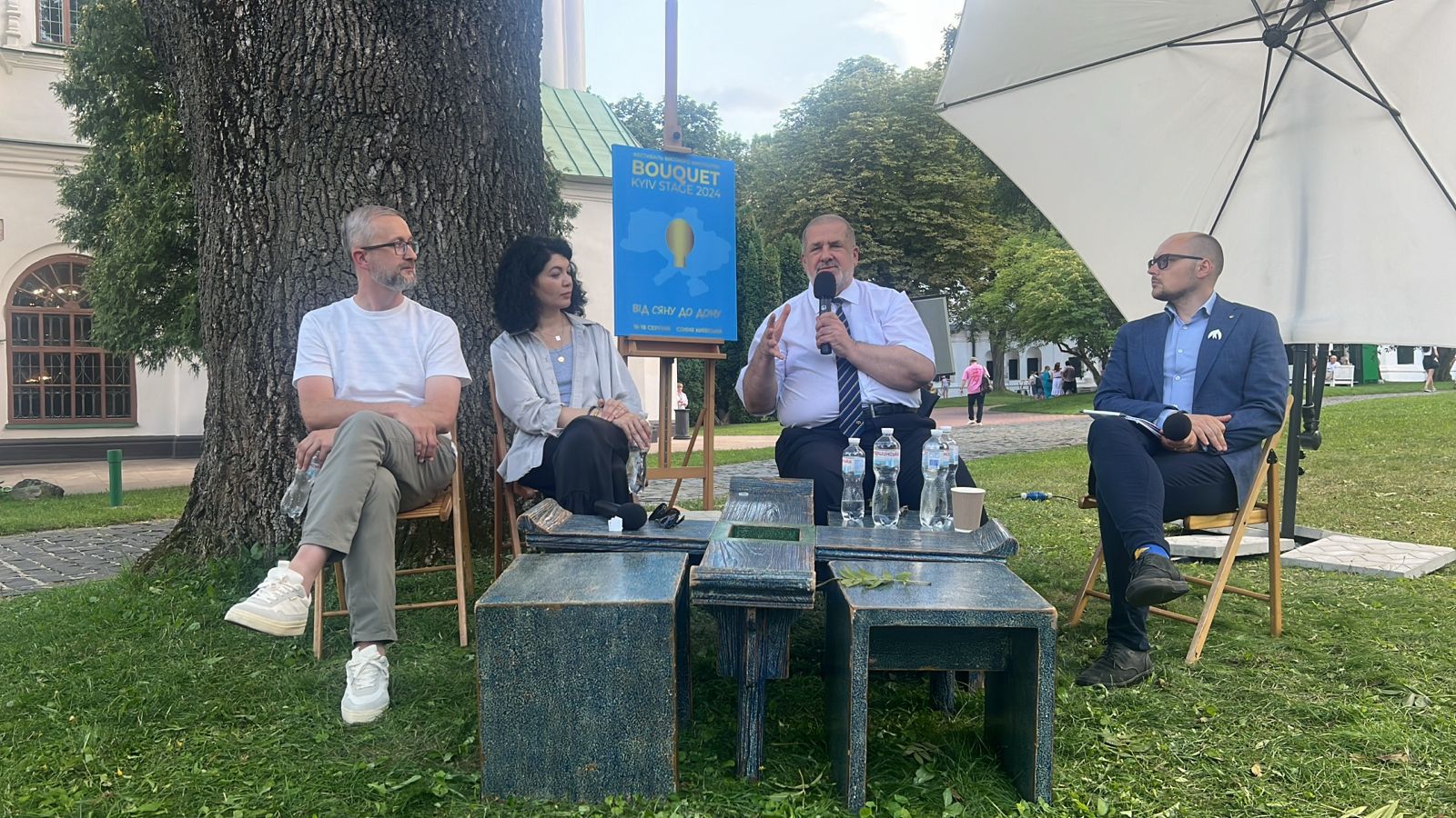 Qırımda qanunsız olaraq bulunğanlar acelen o yerden çıqmalılar – Bouquet Kyiv Stage festivalinde Refat Çubarov