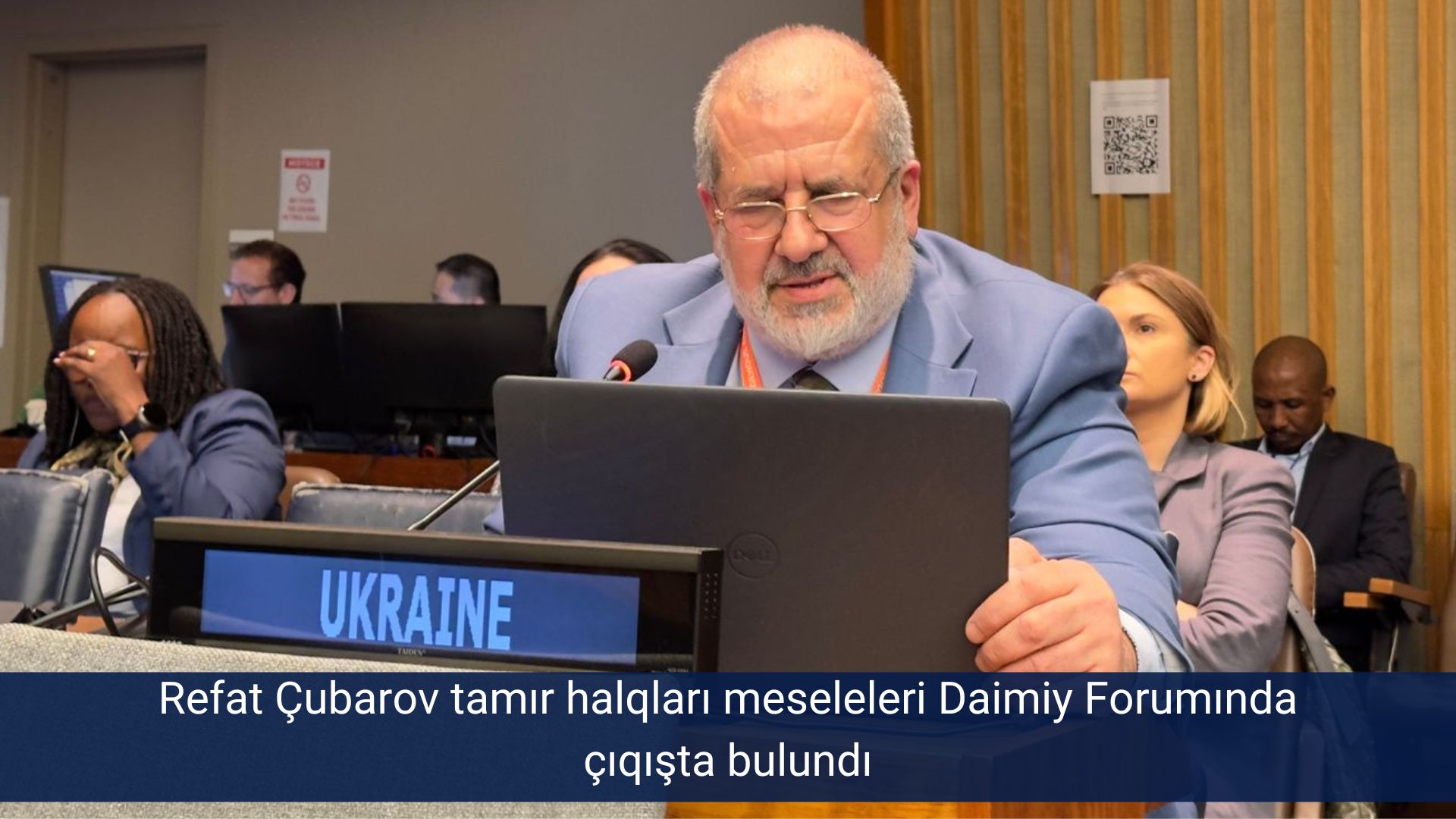 Refat Çubarov tamır halqları meseleleri daimiy forumında çıqışta bulundı