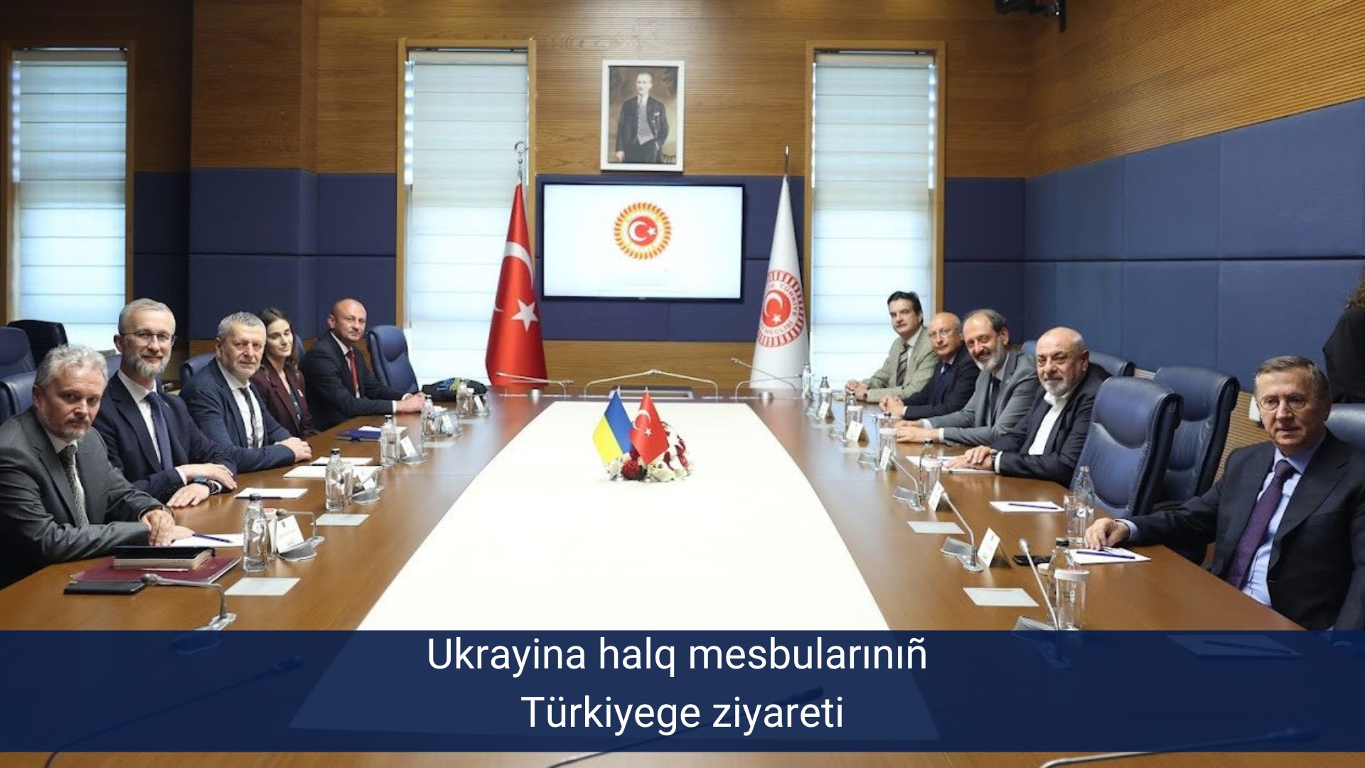 Ukrayina halq mesbularınıñ Türkiyege ziyareti