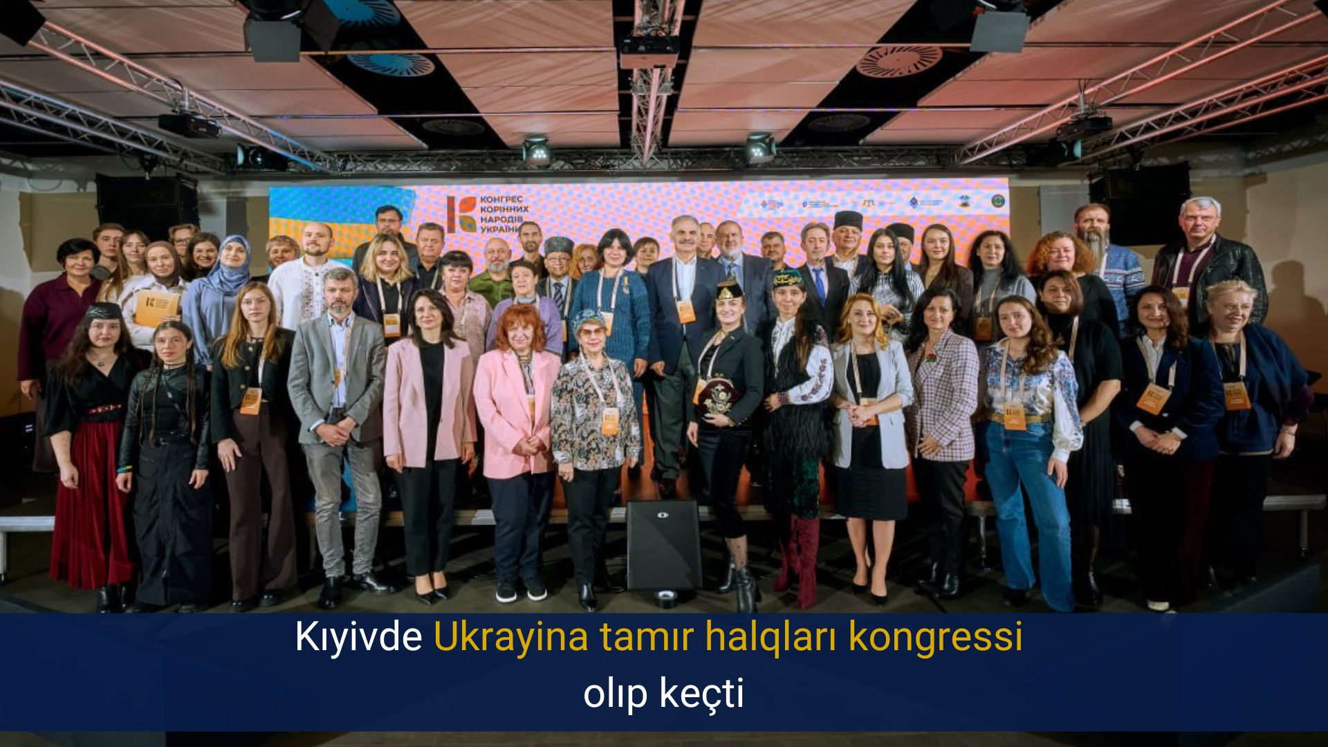 Kıyivde Ukrayina tamır halqları kongressi olıp keçti
