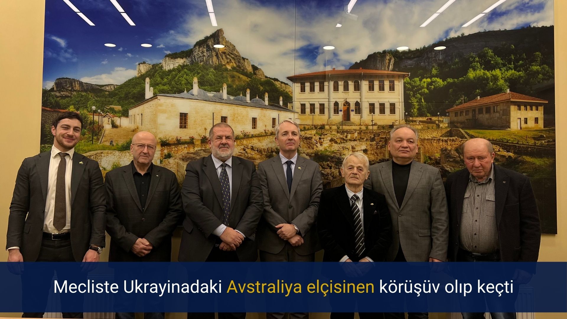 Mecliste Ukrayinadaki Avstraliya elçisinen körüşüv olıp keçti