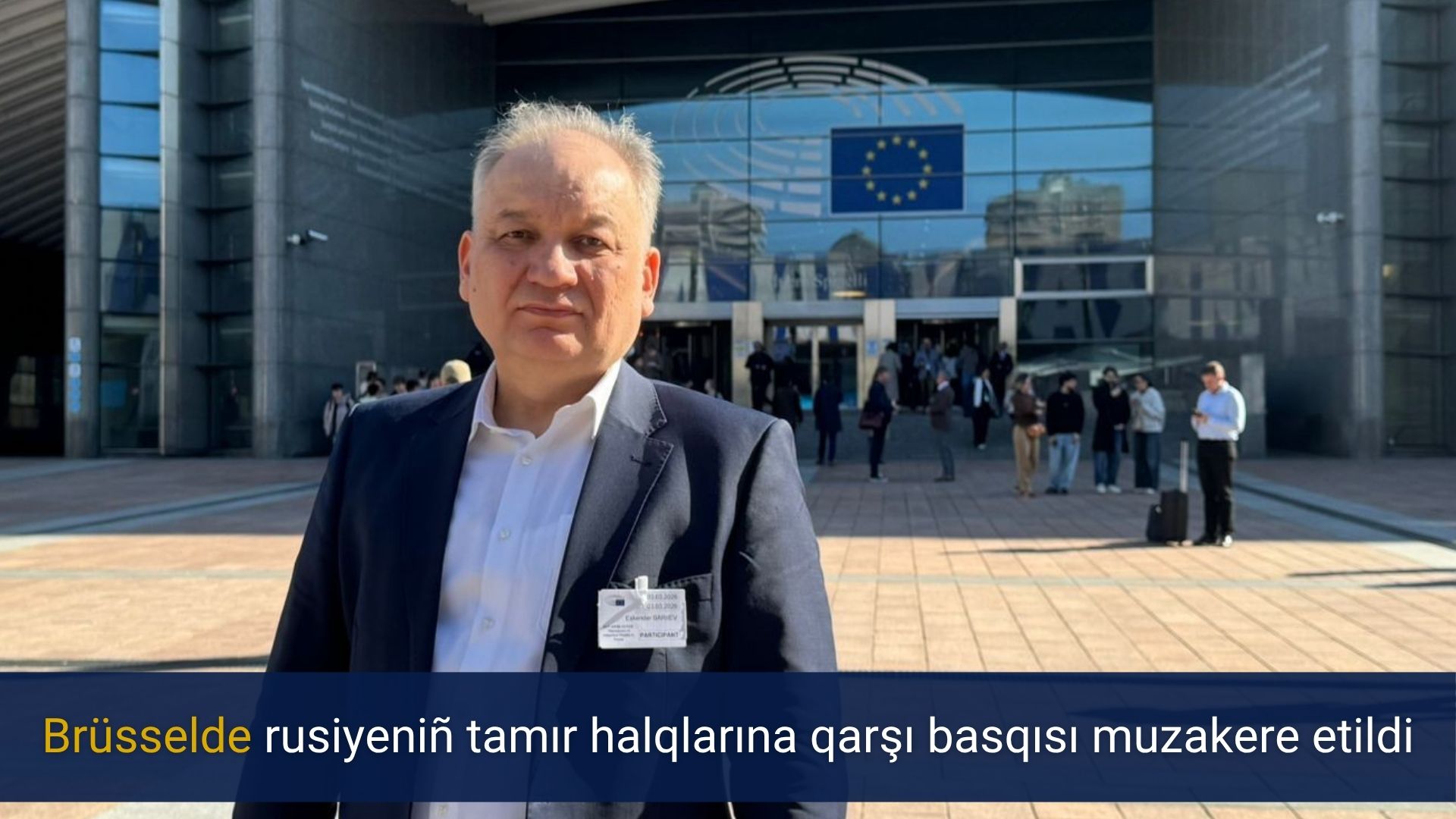 Brüsselde rusiyeniñ tamır halqlarına qarşı basqısı muzakere etildi