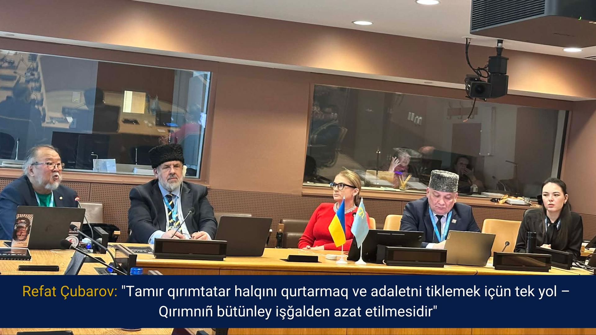 Refat Çubarov: “Tamır qırımtatar halqını qurtarmaq ve adaletni tiklemek içün tek yol – Qırımnıñ bütünley işğalden azat etilmesidir”