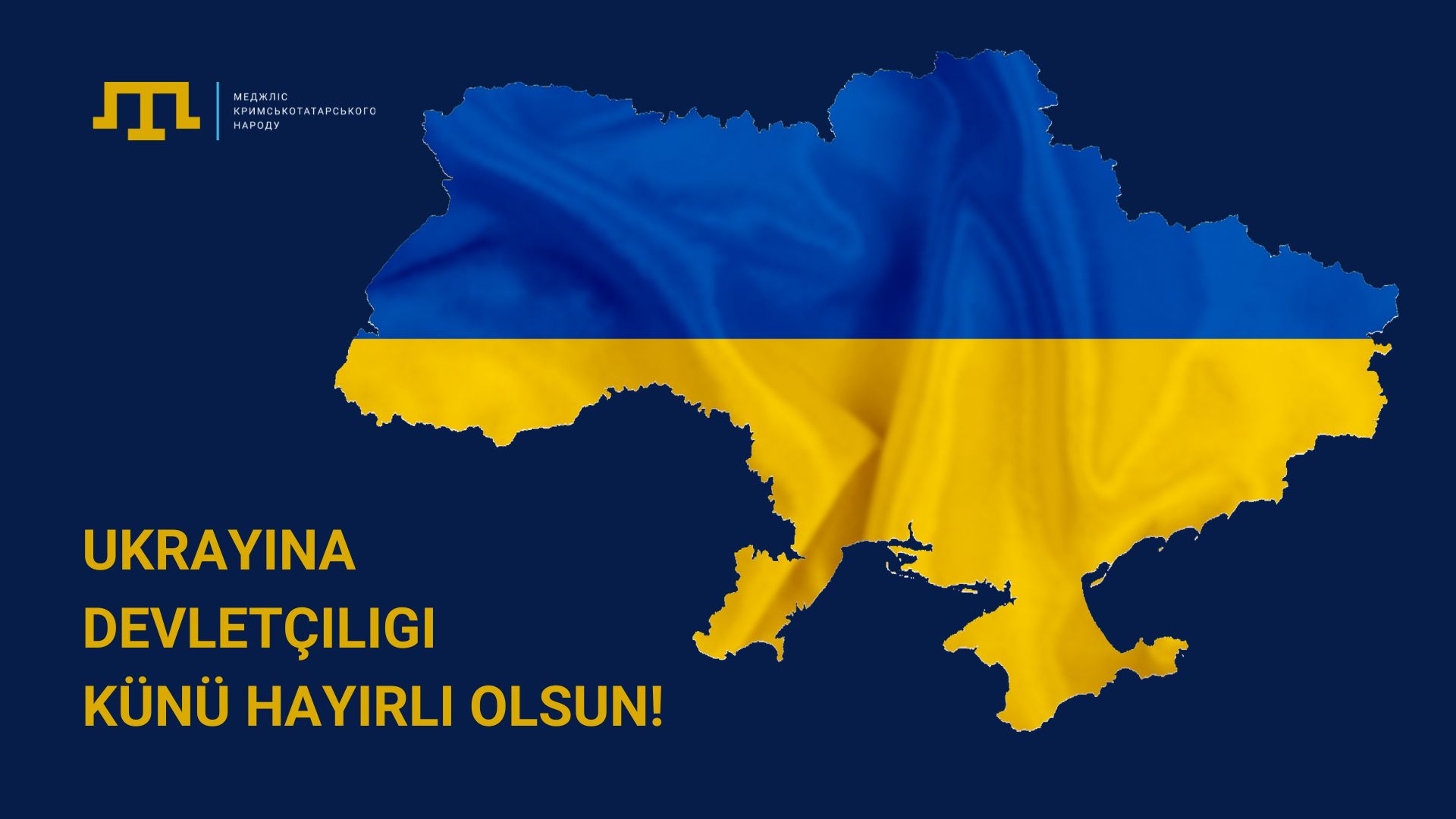 Ukrayina Devletçiligi künü hayırlı olsun!