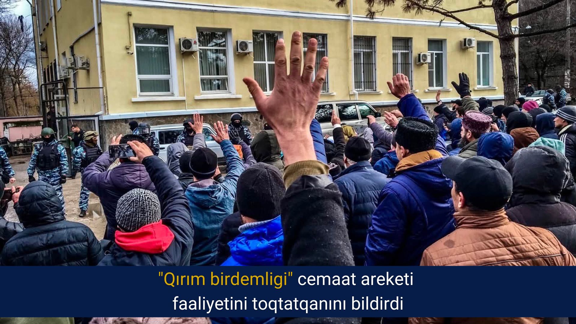 “Qırım birdemligi” cemaat areketi faaliyetini toqtatqanını bildirdi