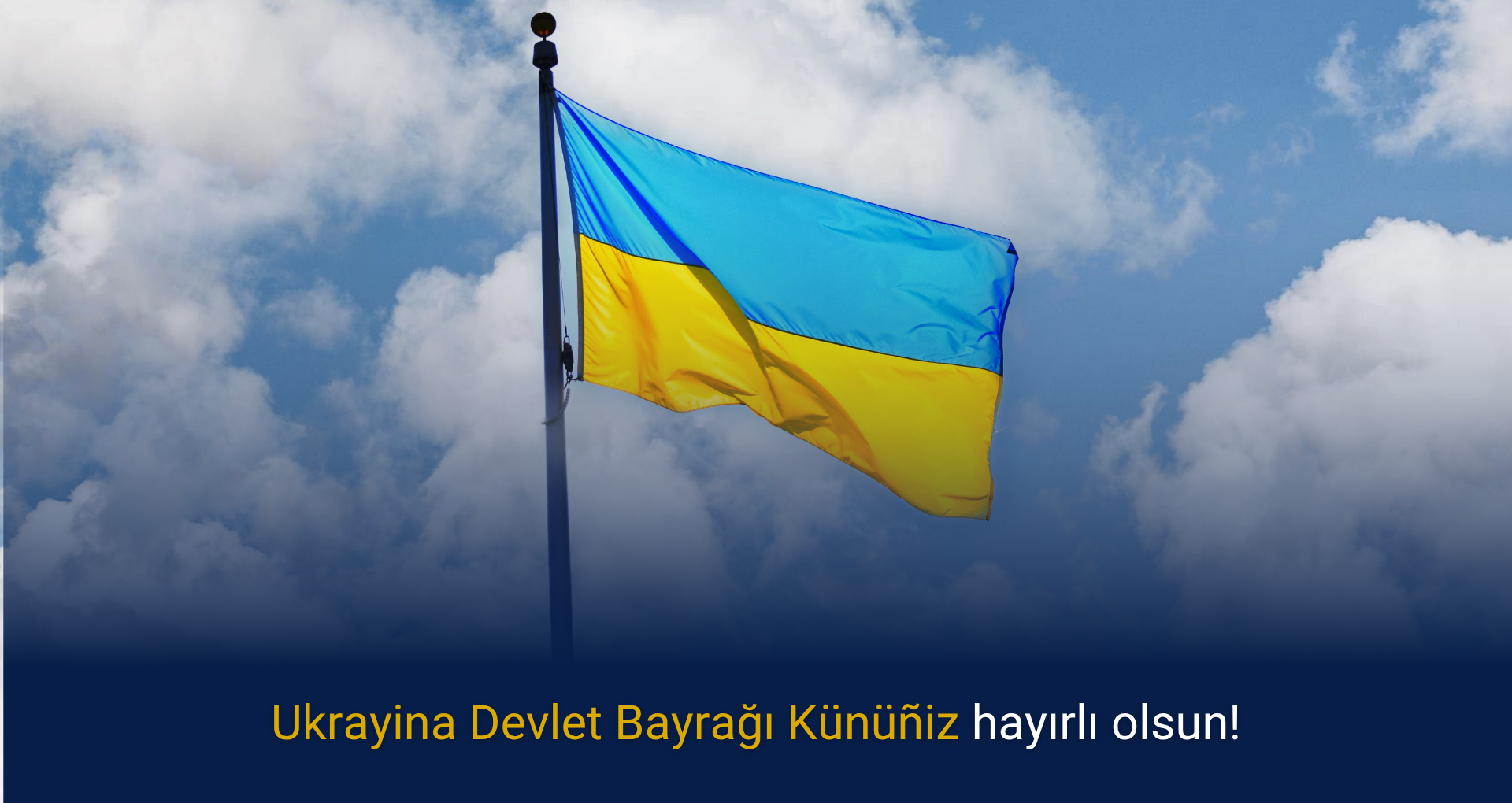 Ukrayina Devlet Bayrağı Künüñiz hayırlı olsun!